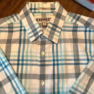 Mens size M l/s dress shirt